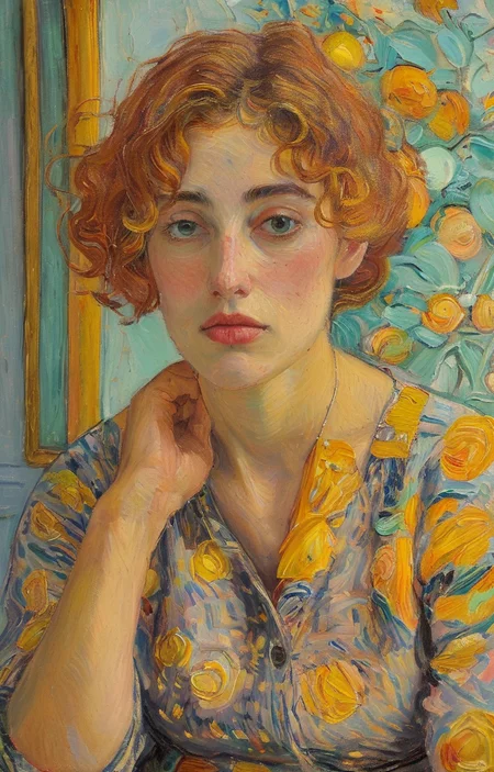 masterpiece,best quality,<lora:tbh126-sdxl:0.8>,indoor,oil painting,style of Pierre Bonnard,