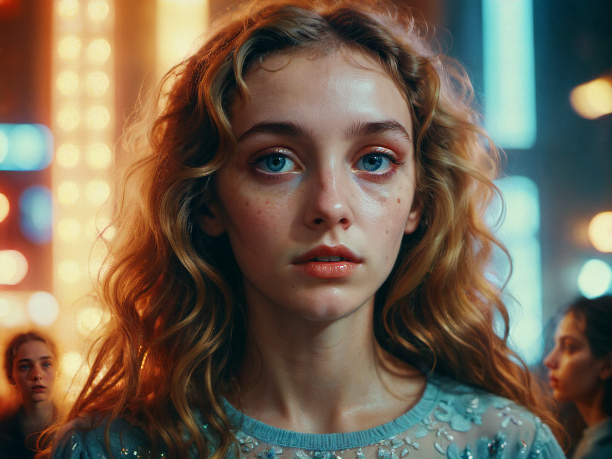 Masterpiece, cinematic film still, photorealistic, award-winning, professional, highly detailed,

A beautiful young woman by Petra Collins, 

<lora:RMSDXL_Enhance:1>,
<lora:add-detail-xl:0.8>,
<lora:RMSDXL_Darkness_Cinema:1>