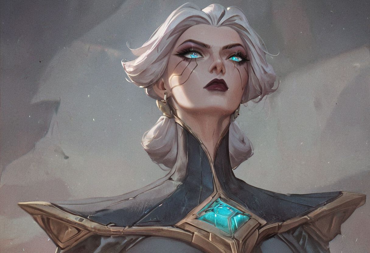 score_9, score_8_up, score_7_up, score_6_up, score_5_up, score_4_up, ,(8k uhd, masterpiece, best quality, high quality, absurdres, ultra-detailed), Camille, League of Legends, FEMALE, WOMAN