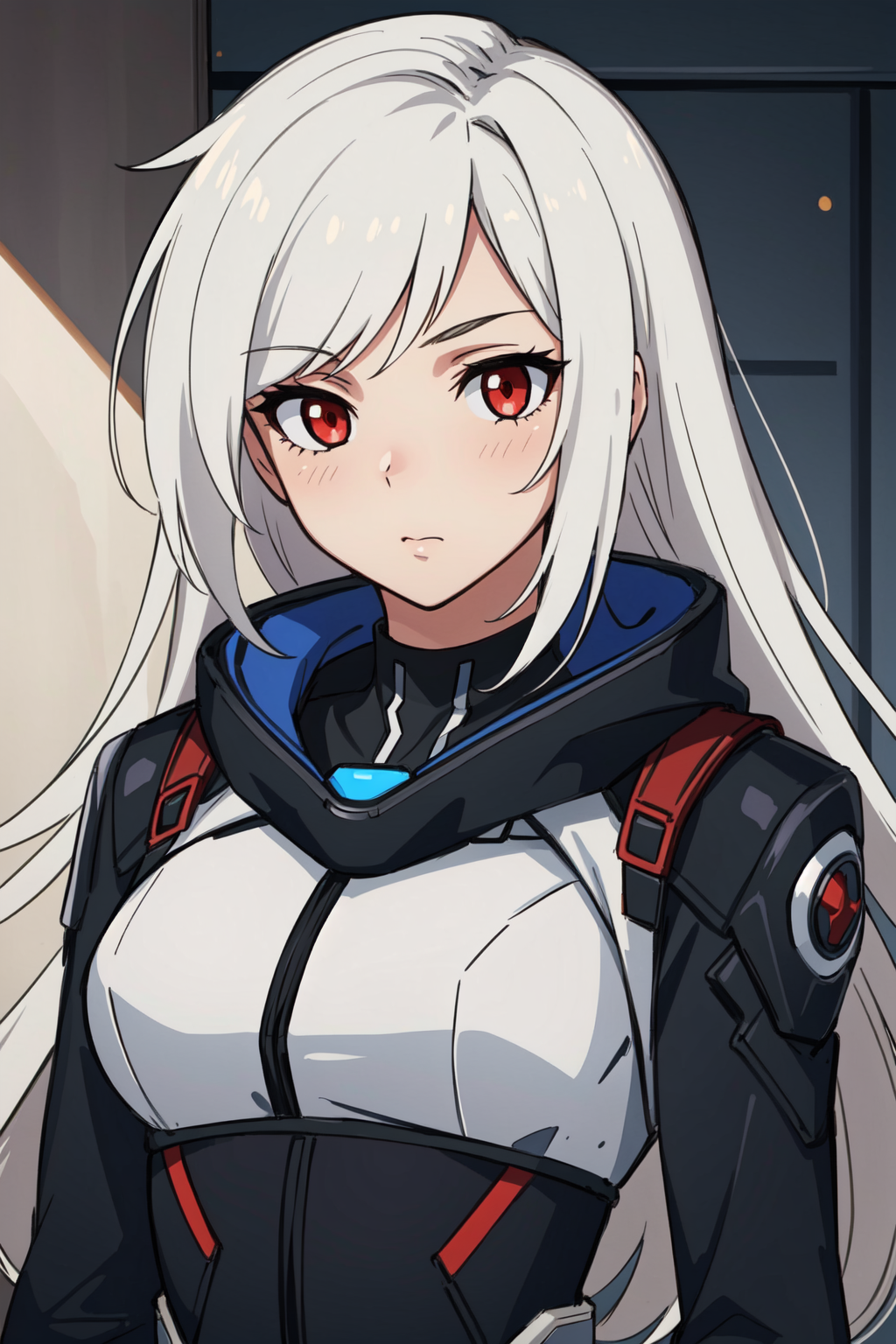 (masterpiece, best quality),  intricate details,
1girl,    <lora:ashe:0.8> ashe \(overwatch\),  white hair, red eyes,