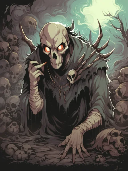 score_9, score_8_up, score_7_up, score_6_up, score_5_up, <lora:4yumuXLP:1> 4yumu, skull, solo,