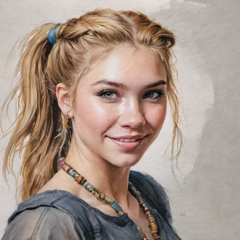 80's Teenager,Typical 80s Suburban Teenager,Artgerm,fashionable clothes,80's fashion,leg warmers,pony tails,bangles,too much make up,youthful appearance,full body,Pencil Sketches,sharp focus,studio photo,intricate details,highly detailed,by greg rutkowski,Watercolor,trending on artstation,sharp focus,studio photo,intricate details,highly detailed,ultra hd,realistic,vivid colors,highly detailed,UHD drawing,pen and ink,perfect composition,beautiful detailed intricate insanely detailed octane render trending on artstation,8k artistic photography,photorealistic concept art,soft natural volumetric cinematic perfect light,beautiful detailed intricate insanely detailed octane render trending on artstationby Albert Eckhout enchanting,Nikas Safronov,Gabriele Dell'otto,Charles Victor Thirion,Carl Eugen Keel,Carl Lundgren,pencil sketch, Mysterious, <lora:neanderthal-woman:0.6> woman, neanderthal woman, stone age, smile, blonde hair, feminine focus,female