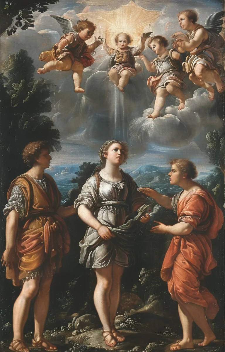 masterpiece,best quality,<lora:tbh206-sdxl:0.9>,illustration,style of Francesco Albani tech genius teenage girl