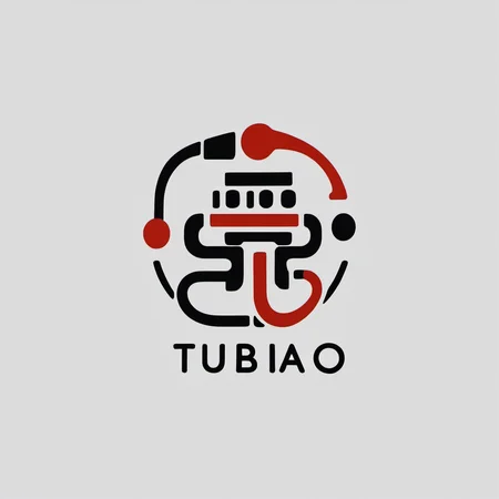 tubiao,logo, white background, <lora:飿 ¼åç§°_1720501674800172:0.4>