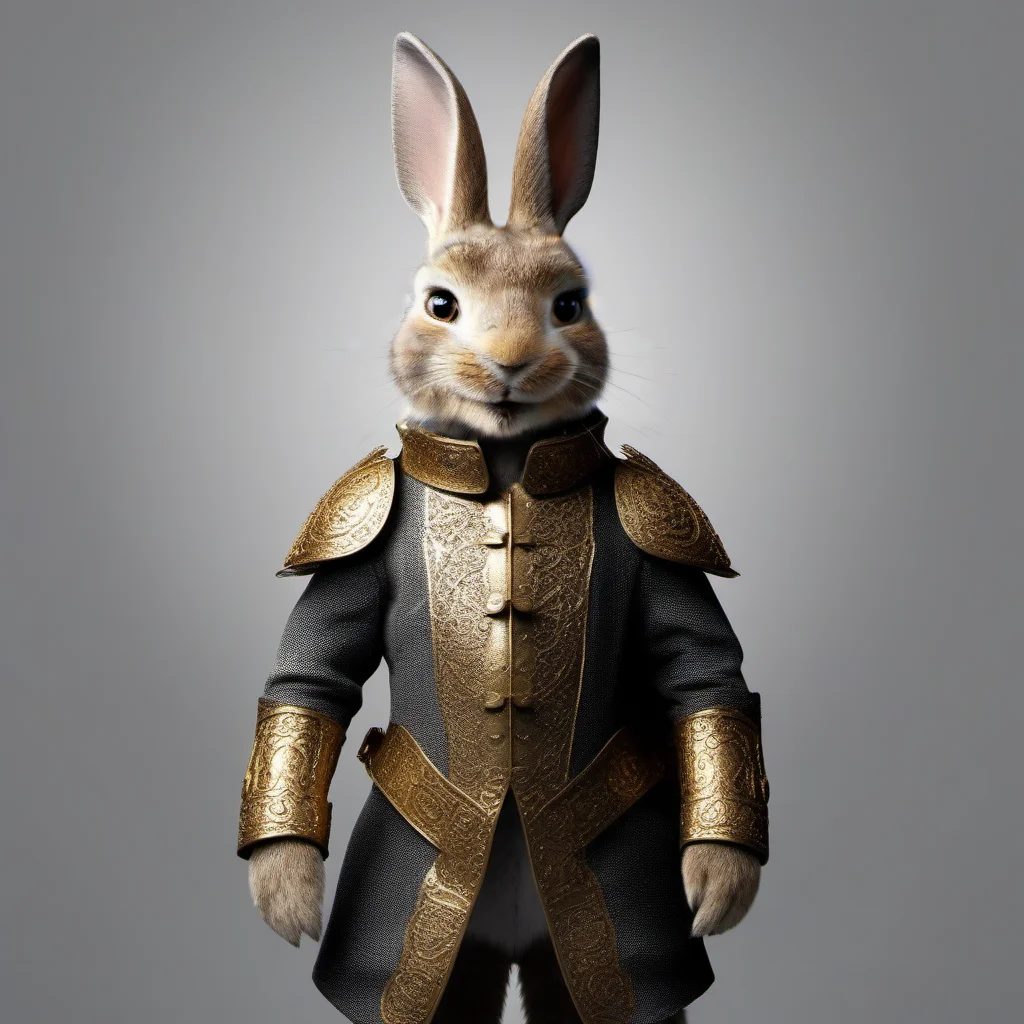 PeterRabbit1024,full body,  a rabbit outfitted in light graphite armor adorned with intricate golden ornamentation , darkness, detailed eyes, highly detailed, photography, ultra sharp, film, bokeh, professional, 4k  <lora:add-detail-xl:1.5>  <lora:PeterRabbit1024-000315:0.8>