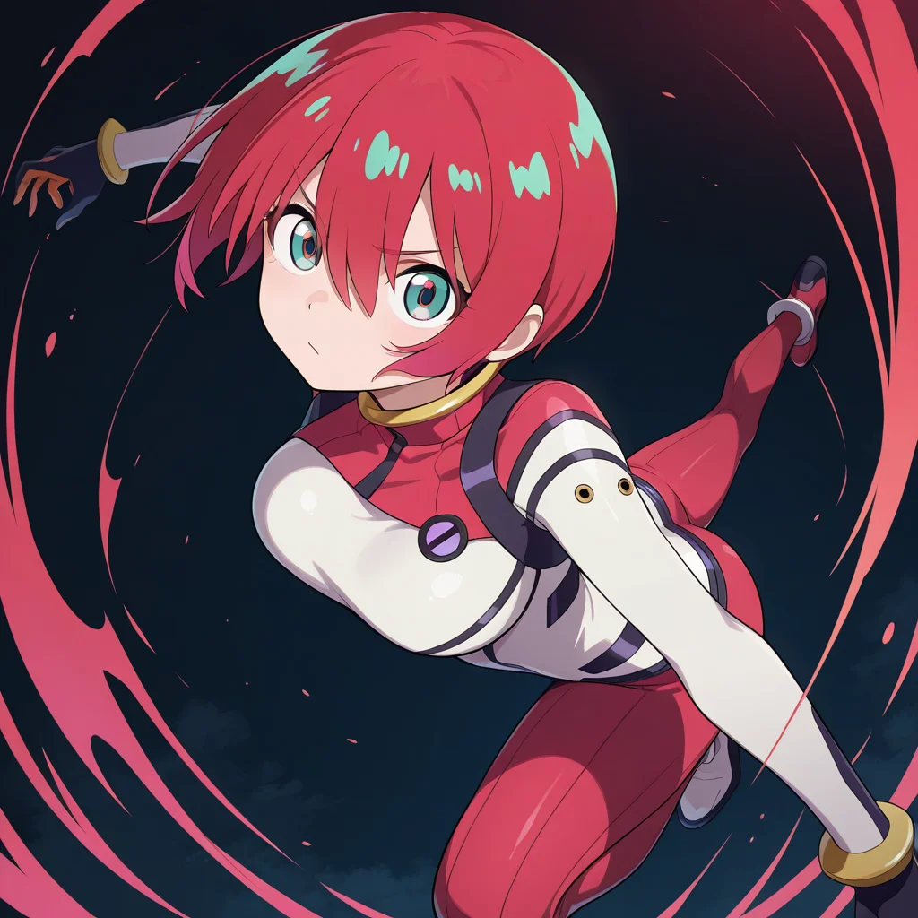 amate yuzuriha,1girl,solo,looking at viewer,
amate yuzuriha\(pilot suit\),
dynamic pose,
masterpiece,best quality,amazing quality,very aesthetic,absurdres,