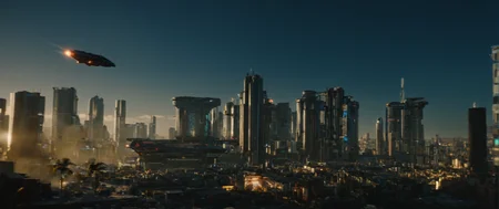 cinematic film still of <lora:perfection style:0.3>
<lora:detailed:0.1>
<lora:Chiaroscuro Lighting Style:0.3>
<lora:cyberpunk style v2:0.9>
<lora:Cyberpunk Style:0.1>
In Cyberpunk city a futuristic city at night with a jet flying over it,outdoors,sky,no humans,night,building,scenery,science fiction,city,aircraft,cityscape,skyscraper,city lights , science fiction, futuristic setting, detailed background, dramatic light, dramatic shadow light, contrast, cinematic color, cinematic look, filmic, realistic, realism, perfection, perfect, different, cinematic, film, cinematography, artstation, Cyberpunk city style, Cyberpunk style, shallow depth of field, vignette, highly detailed, high budget, bokeh, cinemascope, moody, epic, gorgeous, film grain, grainy