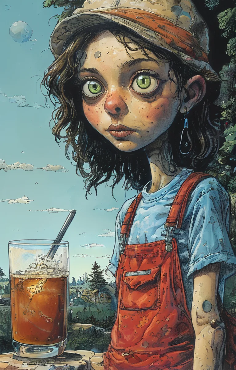 masterpiece,best quality,<lora:tbh279-sdxl:0.9>,illustration,style of Rob Rogers tech genius teenage girl