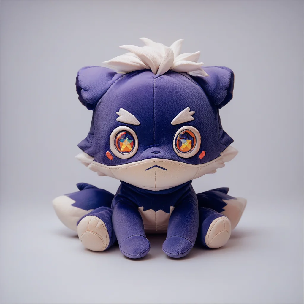 score_9, score_8_up, score_7_up, score_6_up, mikus-furmo, full body, looking at the view, fumo style, sitting, simple background, toys, toys