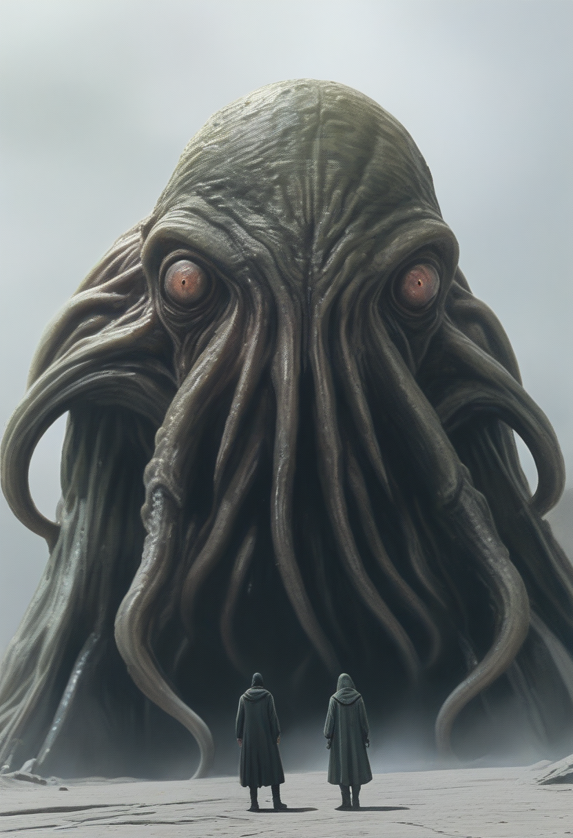 DnD_Grainyboyz, grainy, noise, Dark cyberpunk artwork, Extremely hyper realistic detailed cthulhu,
 <lora:tbh386-sdxl:0.55> 
 <lora:setzstyle7:0.85>
 <lora:add-detail-xl:1.05>