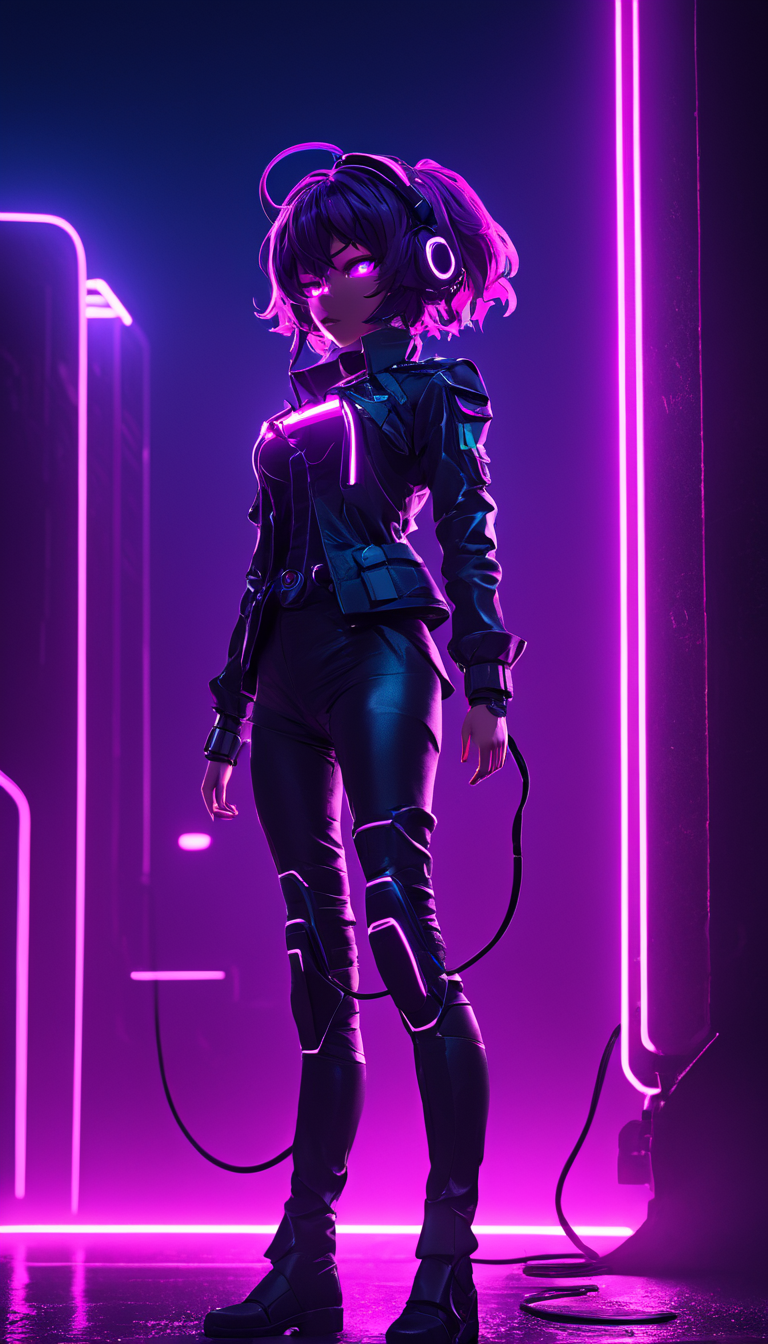 neonpunk style Cinematic scene, hero view, Tanya Degurechaff, Youjo Senki <lora:tanya_degurechaff_xl_v5:1>, action pose, masterpiece, best quality, high quality, highres, absurdres  . cyberpunk, vaporwave, neon, vibes, vibrant, stunningly beautiful, crisp, detailed, sleek, ultramodern, magenta highlights, dark purple shadows, high contrast, cinematic, ultra detailed, intricate, professional