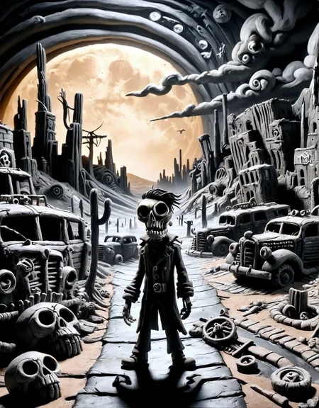 ais-drkclymtn post-apocalyptic wasteland <lora:ais-drkclymtn-sdxl:1>