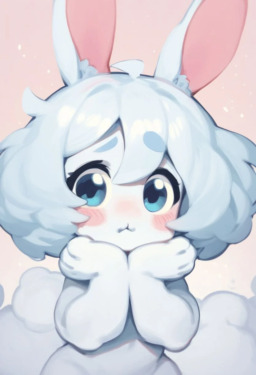 score_9, score_8_up, score_7_up, score_6_up, score_5_up, score_4_up, CuteMaster_PS, cute girl with bunny ears, whole body, shy