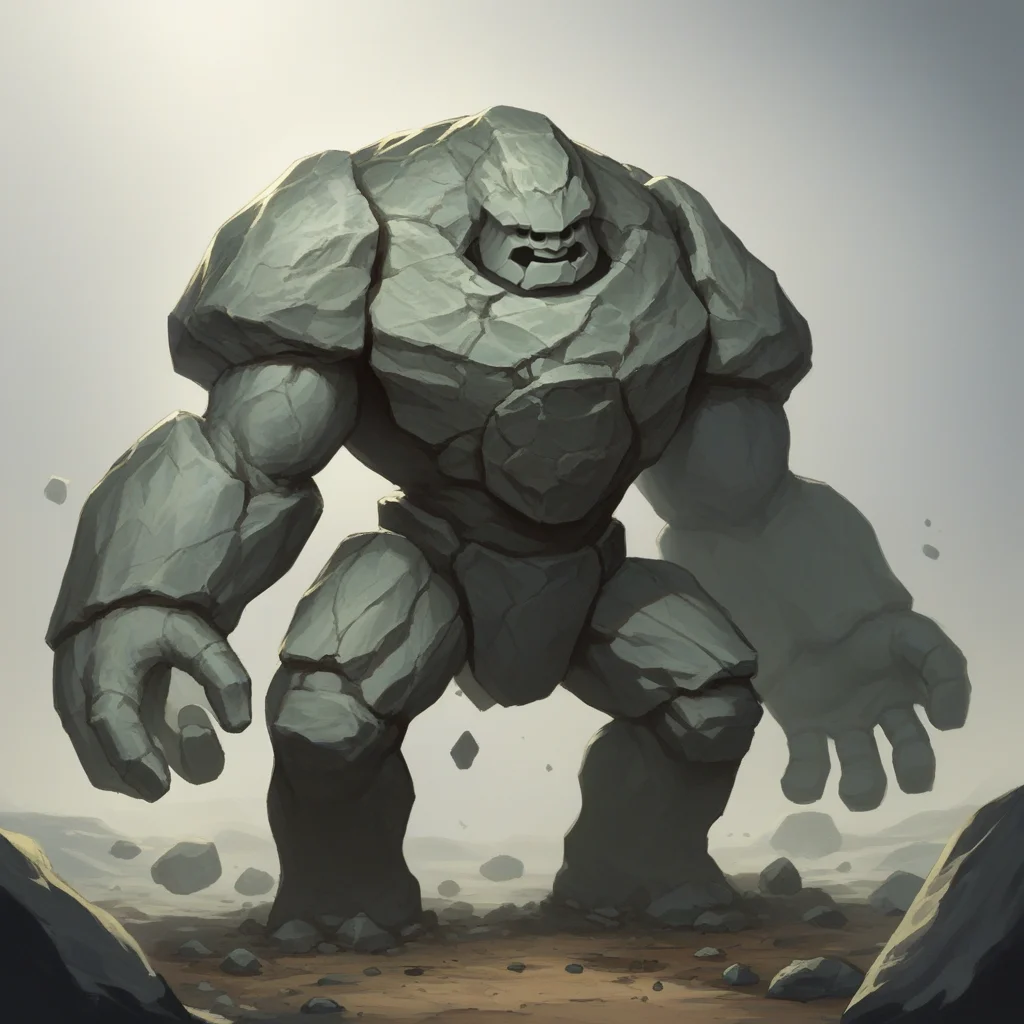 score_9, score_8_up, score_7_up, score_6_up, score_5_up, score_4_up, zPDXL2,source_anime,rating_questionable, <lora:Golems:0.8> gol3em, no humans, rock golem,