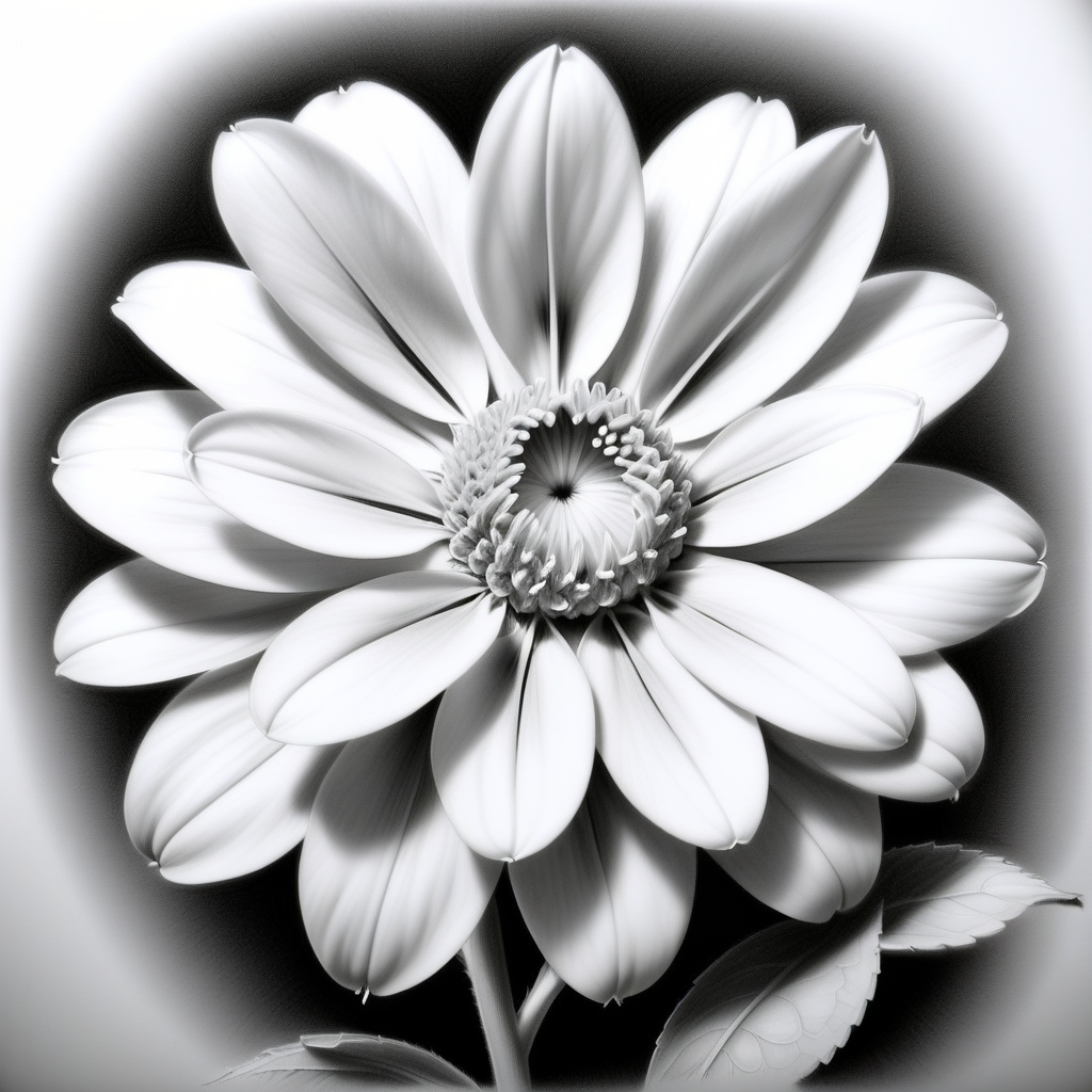 a flower made out of Jed-Pen  ,    <lora:PencilDrawingStyle:0.7>