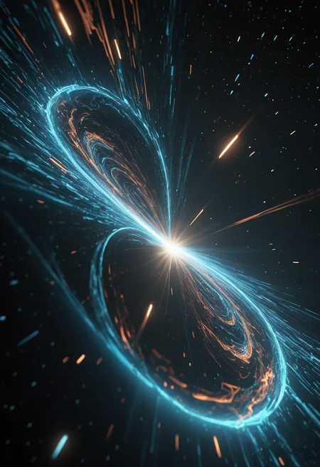 turboluminescence on te verge of hyperspace, hyper realistic, ultra detailed, harsh light, 8k UHD