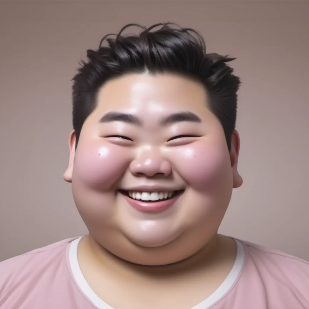 (cool Cheerful young cute japanese man face,Smiling eyes,:1.6),<lora:runga_8.1:0.70>male focus,obese,fattest,