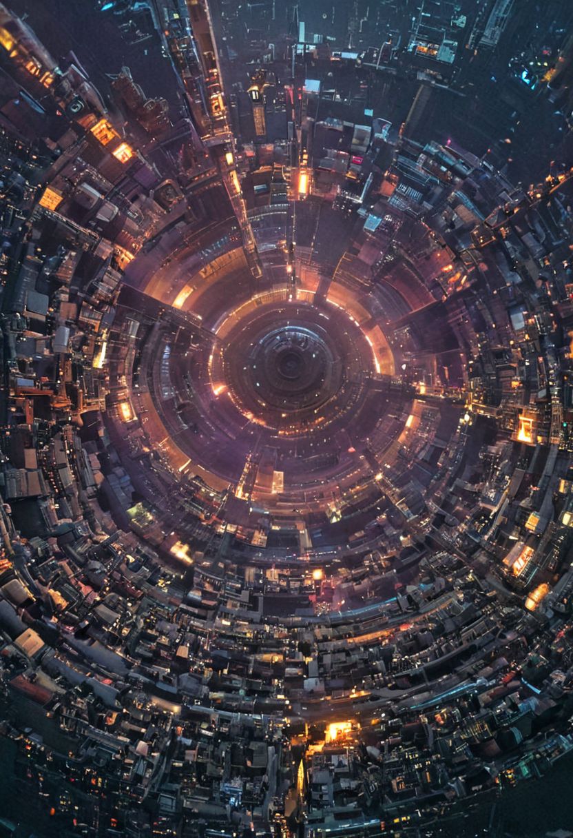 (pastel neon niji colors, terraforming mecha-Pyramid Like drdnght machine hovering above planet earth 20000 bc, Tower of Babel, winding pipes winding up, spiral pipes, Huge robot maintenance cabin), 
(Fluorescent color tints, urban city   window view),
industrial|machine|pipes|Screen|Monitor|Signboard_Details,
Metal|Glass|Leather|mecha_Texture,
atmospheric haze, Film grain, cinematic film still, highly detailed, high budget, cinemascope, moody, epic, OverallDetail, gorgeous, 2000s vintage RAW photo, photorealistic, candid camera, color graded cinematic, eye catchlights, atmospheric lighting, skin pores, imperfections, natural, shallow dof,
extremely detailed, caveruinsPOV, treehouse, xtower, industrialbuilding, spstation, (((Architecture physical model))),