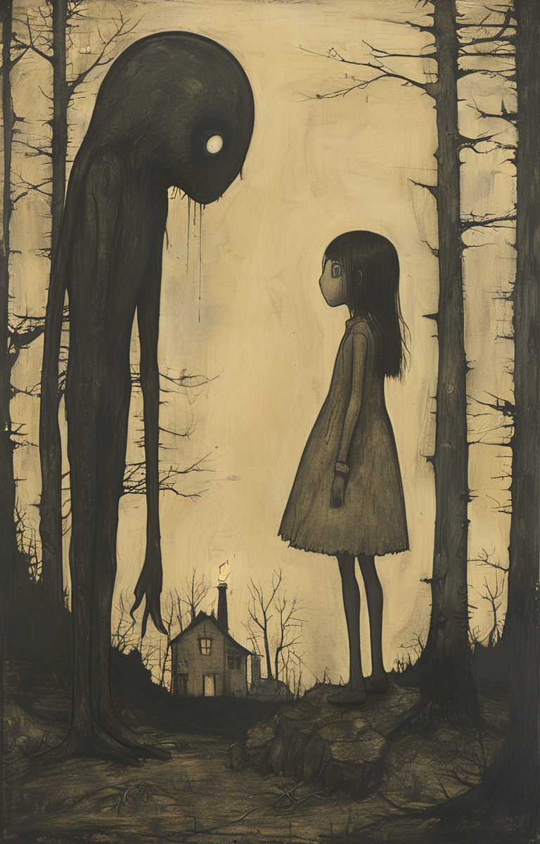 masterpiece,best quality,<lora:tbh219-sdxl:0.9>,illustration,style of John Kenn Mortensen tech genius teenage girl