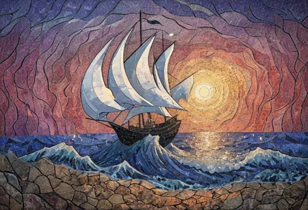 scenery, no humans, ArsMJStyle, Mosaic art <lora:ArsMJStyleSDXL_-_Mosaic:0.6>
sailmo