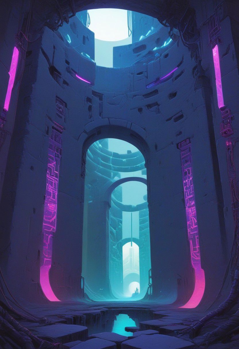 ASCIIshadowrun_party, cyberpunk, high-tech lowlife, netrunner, stylized, shadowrun_surface