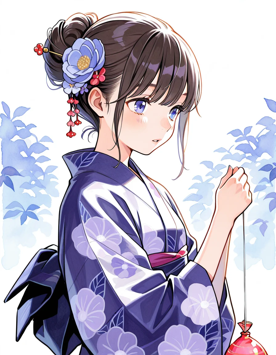 score_7_up, anime BREAK official art, solo, 1girl, one girl,
<lora:natsumatsuri:1>, natsumatsuri,
1girl, solo, holding, yukata, hair ornament, water yoyo, flower,
(masterpiece:1.3), best quality, high resolution, unity 8k wallpaper, extremely detailed CG, 8K, (watercolor \(medium\), muted color, sketch:1.1), perfect anatomy, highly finished, masterpiece, best quality, high quality, amazing quality, great quality, very aesthetic, ultra detailed, highres, absurdres, highly detailed, highly detailed background,