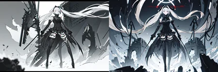 highly insanely detailed, masterpiece, top quality, best quality, highres, 4k, 8k, RAW photo, (very aesthetic, beautiful and aesthetic),
__lazy-wildcards/cosplay-char/blame/Aposimz-Titania/prompts__,
<lora:Aposimz_Titania_v1:0.8>,
(1girl:1.3),
solo focus,
__lazy-wildcards/dataset/background__,âââ