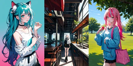 highly insanely detailed, masterpiece, top quality, best quality, highres, 4k, 8k, RAW photo, (very aesthetic, beautiful and aesthetic), 
(1girl:1.3), solo focus, cat girl, 
[[small waist]], [skinny], (anorexic, anorexia:1), 
<lora:Anorexition_v1-rep60-d64-a48:0>, 
(__lazy-wildcards/char/haircolor__), 
__lazy-wildcards/dataset/background__,âââ