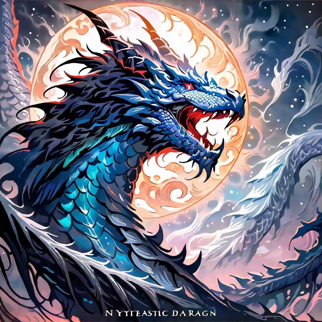 ethereal fantasy concept art of Close-up,  photography,  bokeh effect,  dragan style post-production,  (mythical:1.2),  (high resolution:1.2),  (detailed scales:1.1),  (colors: black and gray), (fantasy realism:1.2),  (impressive:1.1),  dragon,  (masterpiece, best quality:1.5),  magnificent,  celestial,  ethereal,  painterly,  epic,  majestic,  magical,  fantasy art,  cover art,  dreamy.