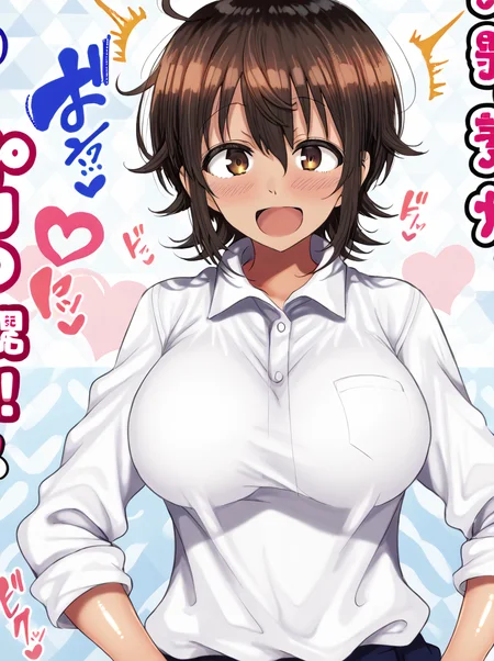 detailed background, shiny skin, posing, rating safe, 
<lora:motsuaki.pony:1>,
motsuaki, natumi, 
clothed girl,