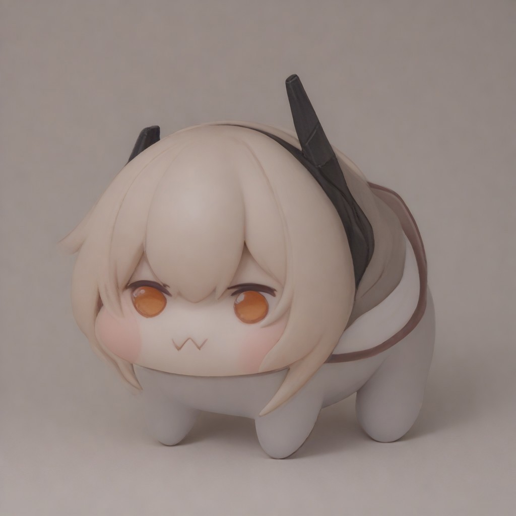 score_9, score_8_up, score_7_up, source_anime,  
figure style,photorealistic,photo \(medium\),
white background, sopii, mod3,,
doro, creature, chibi, :3,
no humans, solid circle eyes, no pupils, white skin, four legs, simple background