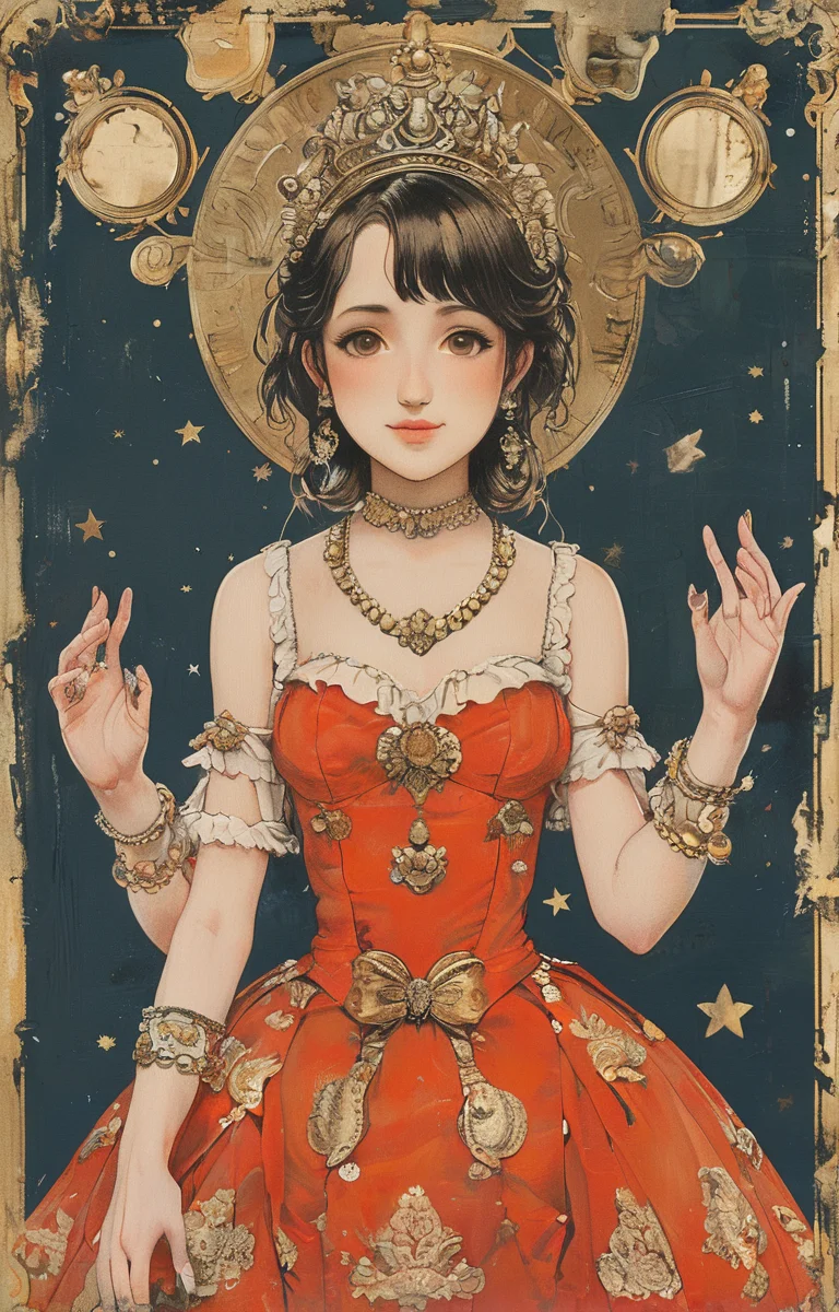 masterpiece,best quality,<lora:tbh238-sdxl:0.9>,illustration,style of Ravi Zupa, portrait of idolmaster cinderella girls,