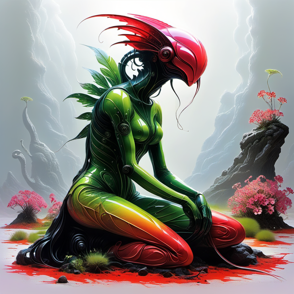 very detailed
line art drawing Grappling Sundew
Alien, Biotechnological, Timeless
The Limbless Sphinx: Sitting or reclining with arms and legs tucked close to the body, resembling a limbless statue or sculpture.
dim Plateau
dreadful weather
Chris Foss, Bridget Bate Tichenor, Eugene Delacroix
<lora:MJ52:0.5> <lora:clothing_slider_v19:-2> <lora:sd_xl_dpo_lora_v1:1> <lora:linquivera:1> <lora:zavy-cntrst-sdxl:1> <lora:artfullyFLOWER_SDXL_V1:1> Artflwr
