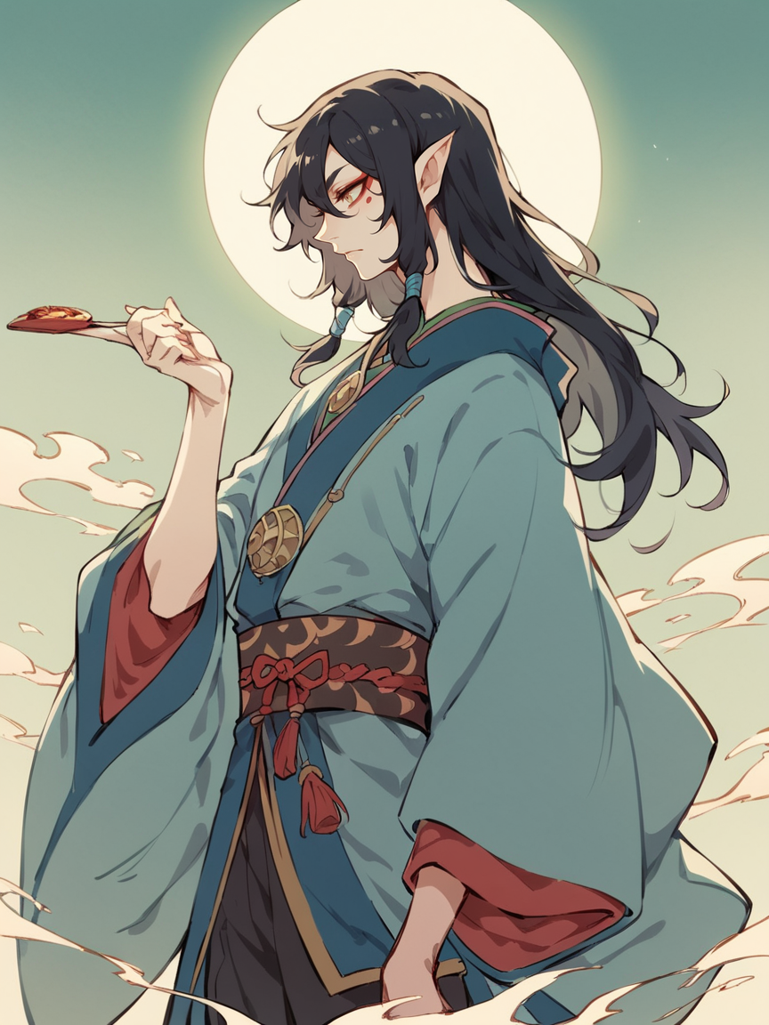 score_9, score_8_up, score_7_up, score_6_up,  <lora:m0n0n0k3XLP:1> m0n0n0k3, 1girl, black hair,