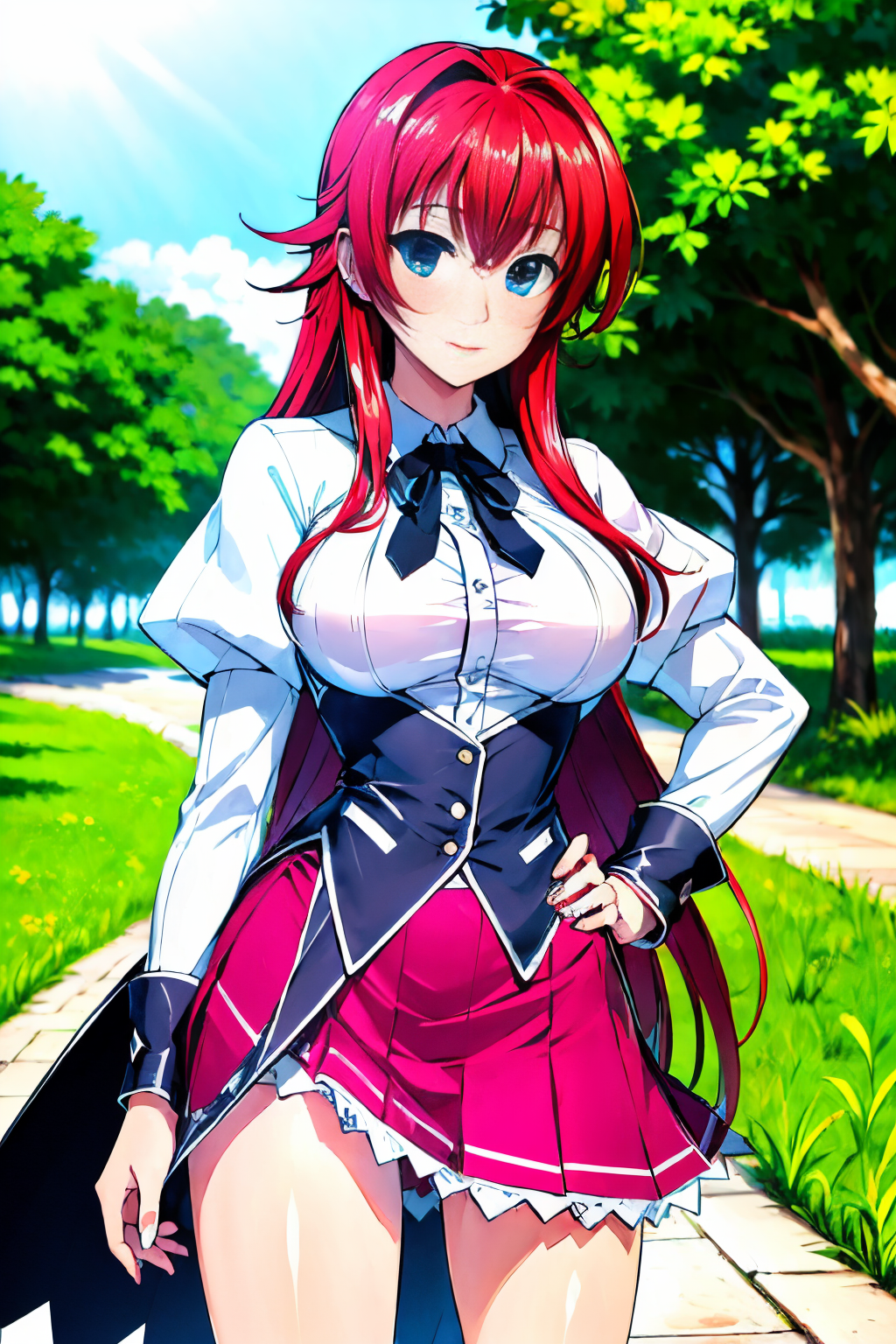 (Realisitc:1.5) woman <lora:EdobRiasGremory_v1.0:0.8>