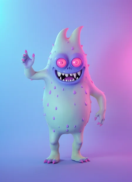 crazy fluorescing monster cartoon figure, in neon colors, future art,<lora:add-detail-xl:0.5> <lora:bl4ckl1ghtxl:0.5> bl4ckl1ghtxl, subsurface scattering, ultra hd, 4k, high def, Photorealistic, Hyperrealistic, Hyper detailed, analog style, realistic, masterpiece, best quality, ultra realistic, 8k, Intricate, High Detail, film photography, soft lighting, heavy shadow