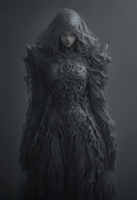 Setting within dark concrete ruins. (RUNNING)
Full body portrait, angry expression, looking at camera,  standing, feet visible, normal human proportions,
man, tall smart person, royal soldier, royal military, regal being,
ornate uniform, (white and gold porcelain royal celestial clothes), holding scifi weapon, mechwear, commando uniform, crystal details in armor, crystal ornate earrings, crystal jewelry, details fractal armor,
((((crystallization of the face)))), teeth made of quartz, ((((eyes made of ulexite)))), hair made of Fanlike acicular-fibrous crystal groups, thin crystal hair, flowing white fractal hair, large perfect eyes, crystal iris, eyes made of crystal, ((white porcelain skin)), (white_skin), glowing clear eyes, celestial eyes,  interweaving techno-anatomical and fractal elements, Ellen Jewett's intricate sculptural craftsmanship, no eyebrow hair,
dynamic lighting highlighting multifaceted textures, cinematic post-processing for an exquisite visual narrative, breathtaking surreal masterpiece,
sci-fi royal palace setting, single source lighting, low light setting, dark room, intense lighting,