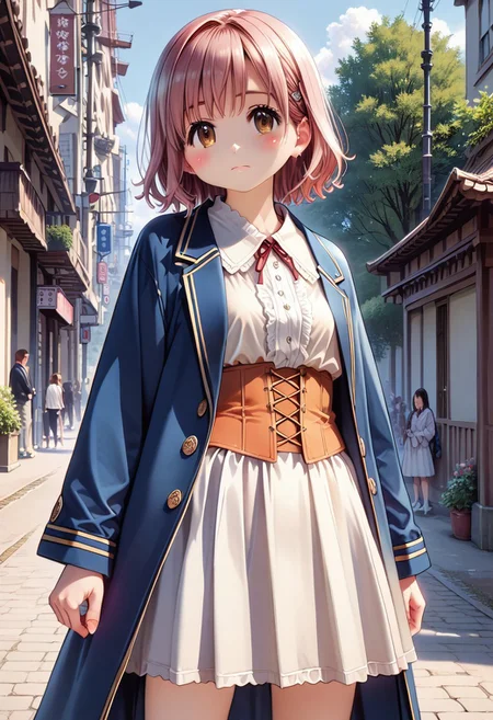 score_9, score_8_up, score_7_up, 1girl,ShiwasuOP, (masterpiece), (best quality), (ultra detailed),(illustration), Girl with blue-pink hair and peacock feathers, inspired by Nari Hiko-kun, CGSOCIETY, anime style. 8K, anime style 3D, popular on CGSTATION, 8K high quality detail art, Guvez style artwork, fantasy art style, realistic anime 3D style, anime inspiration, anime style mixed with Fujifilm