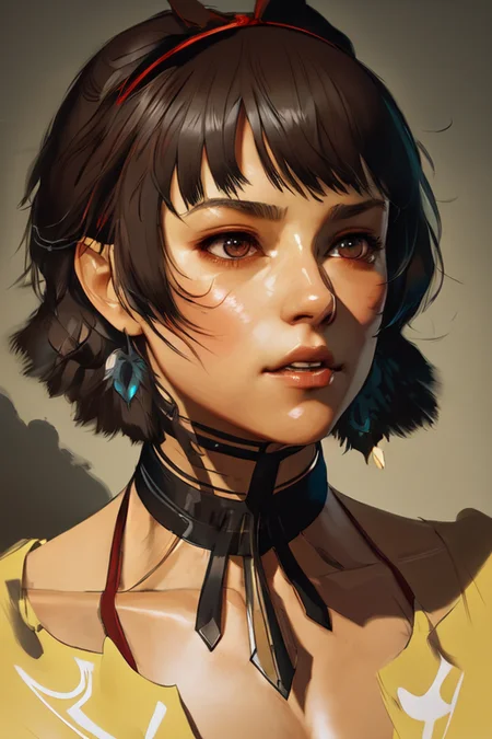 realistic close portrait of josierz, dramatic lighting, illustration by Greg rutkowski, yoji shinkawa, 4k, digital art, concept art, trending on artstation