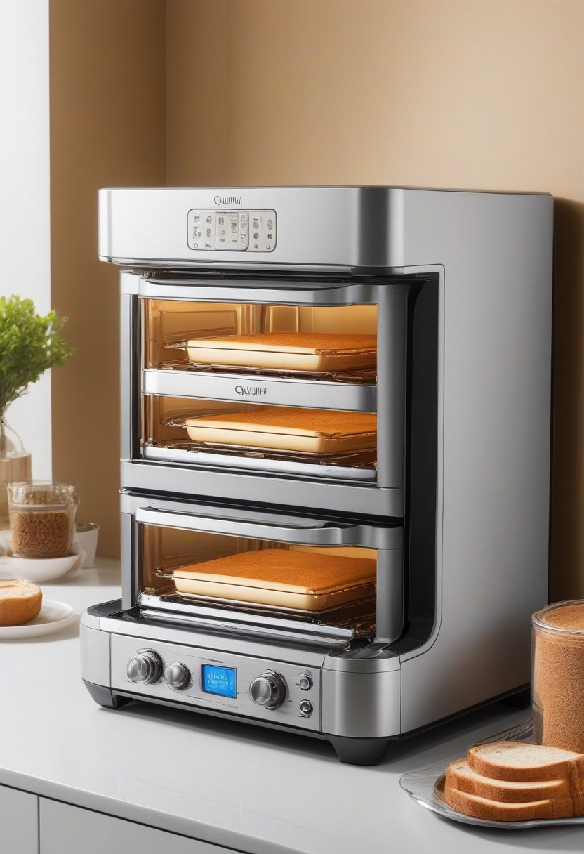 qu4ntum,masterpiece,best quality,amazing quality,flying ship,
toaster oven, baking bread