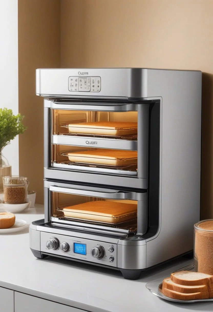 qu4ntum,masterpiece,best quality,amazing quality,flying ship,
toaster oven, baking bread
