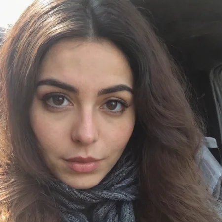 phone photo of iranian woman in tehran uploaded on snapchat