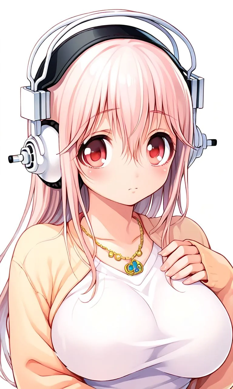 <lora:PONY_character_super_sonico:1>,super_sonico,headphones,blush,large breasts,, score_9, score_8_up, score_7_up, score_6_up, score_5_up, score_4_up