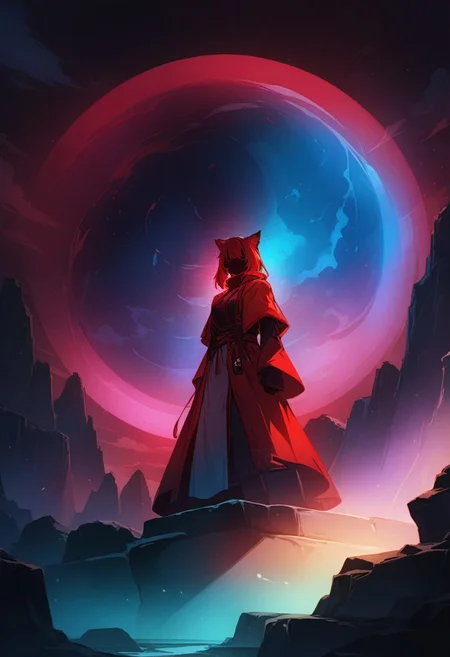 (masterpiece), best quality, (4K), (cinematic lighting), highly detailed, 8K, UHD, ultra detailed, immersive picture, vivid colors, volumetric light, cinematic light, extremely detailed CG, BREAK,
DARK SIDE \(PICTURE BOOK\)