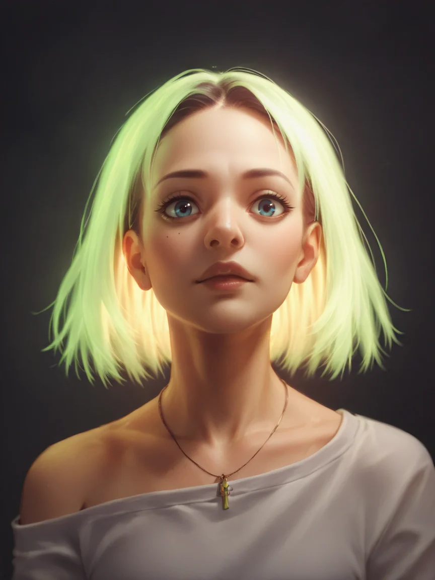 score_9, score_8_up, score_7_up, score_6_up, score_5_up, score_4_up, 1girl,  <lora:l1ghtp41ntXLP:0.77> l1ghtp41nt, portrait, neons, light, long exposure, glowing, illumination, glowing hair,