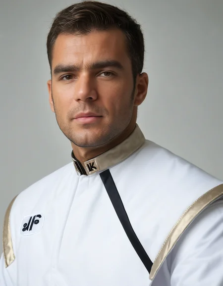 UHD, 8K, ultra detailed, highly realistic photo of UHD, 8K, ultra detailed, highly realistic photo of man wearing a white uniform ,OverallDetailXL <lora:VTVSeries_SDXL_v1:1>