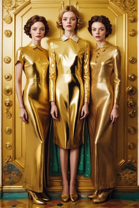 <lora:åæå¥³å­©:0.9>,mn,the beauty of the flowers all around you and holographic delicate golden light that gives life,colors in white,gold and orange,style by Klimt,