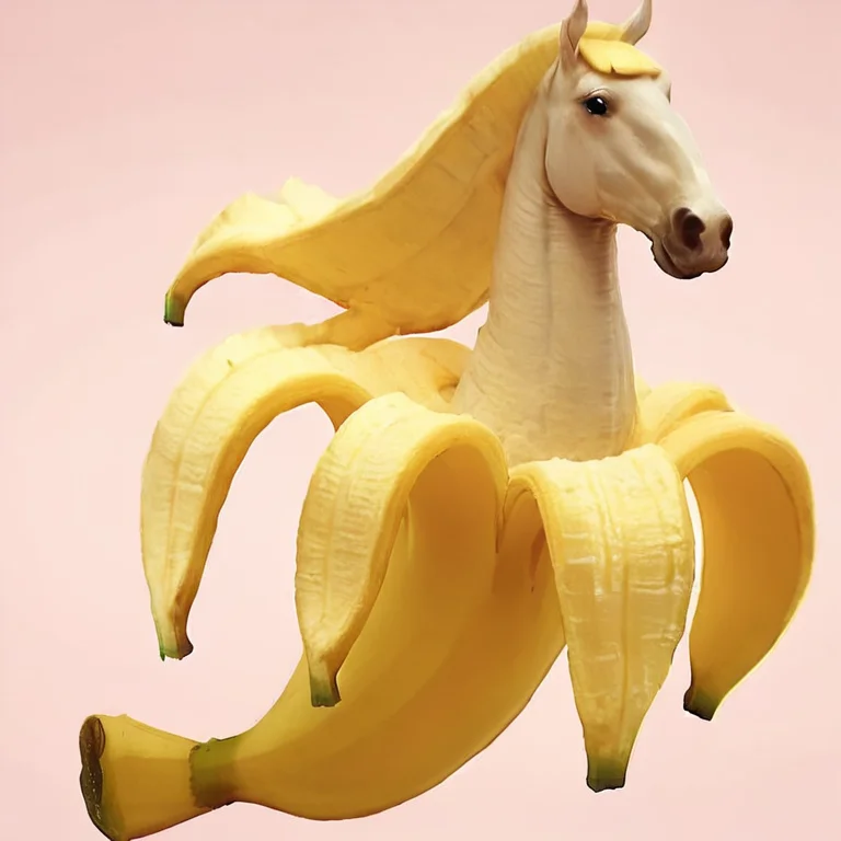 score_9, score_8_up, score_7_up, score_6_up, score_5_up, score_4_up, source_anime, BREAK
<lora:plant_animals-7:1>,
plant_animal,
banana horse