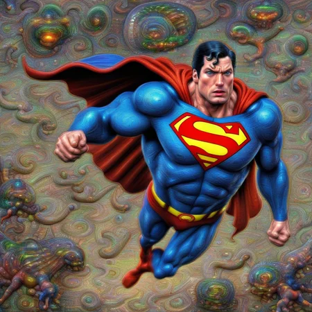 <lora:DeepDream:1> superman flying DeepDream