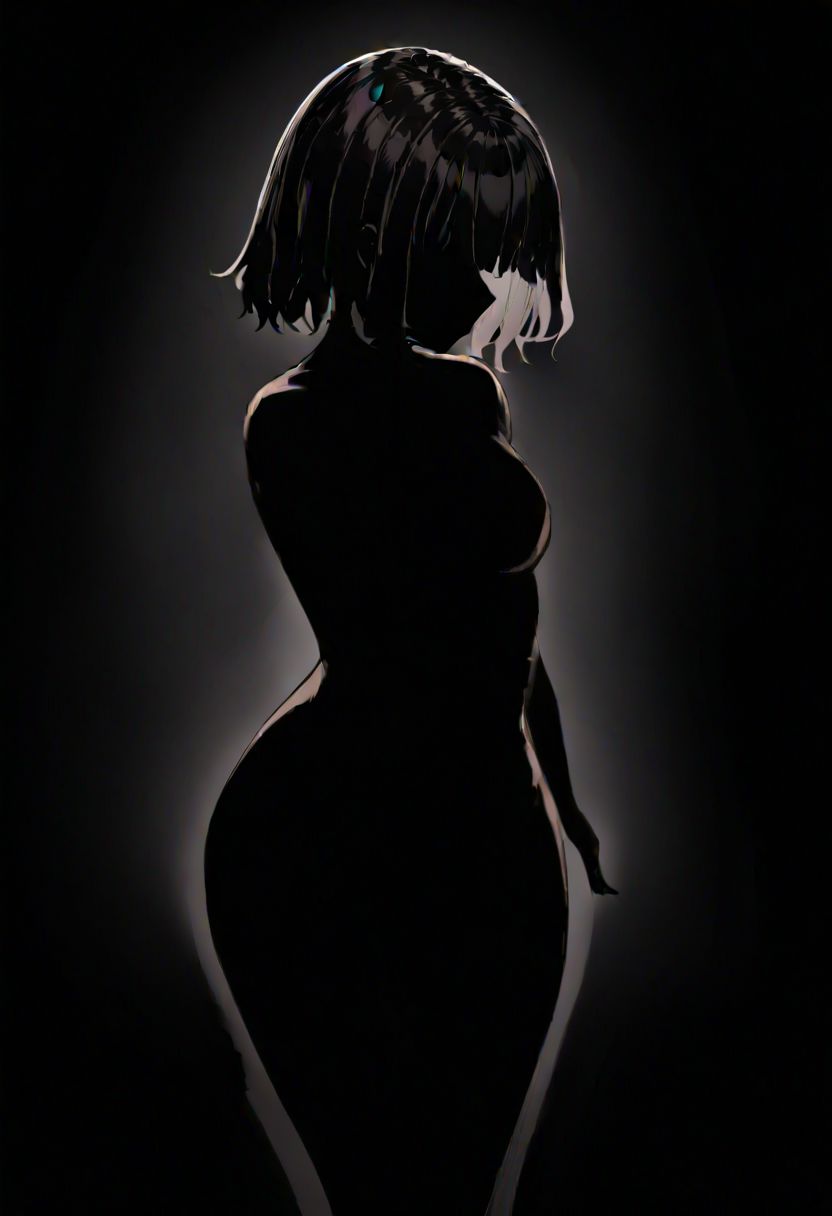 1girl, silhouette, 
masterpiece, best quality, very aesthetic, absurdres, cowboy_shot,